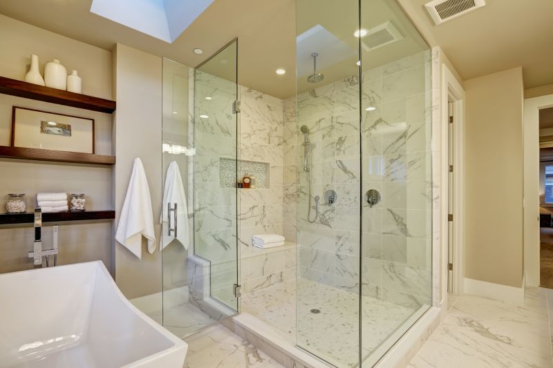 Elegant Small Shower Design